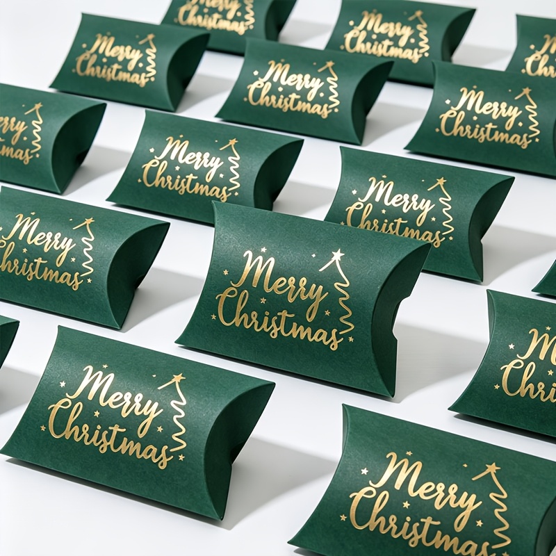 Christmas Gift Packaging Boxes, Set of 3 Holiday Boxes